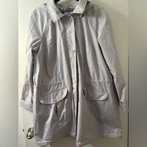 Fleet Street Women's Light Gray Trench Coat